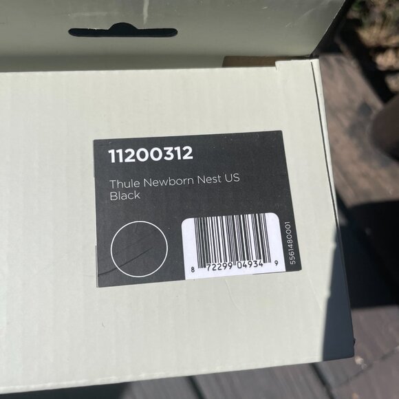 Thule newborn nest - 11200312 - Black - NEW, Unused, in Box - Picture 3 of 4